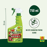 Spray Insecticid pentru Plante Verzi si Infloritoare, 750 ml, Protectie Completa, COMPO