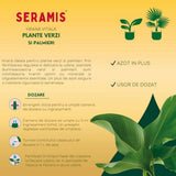 Ingrasamant lichid SERAMIS pentru plante verzi si palmieri, nutritie vitala cu dozare precisa, 500 ml