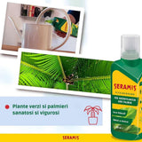 Ingrasamant lichid SERAMIS pentru plante verzi si palmieri, nutritie vitala cu dozare precisa, 500 ml