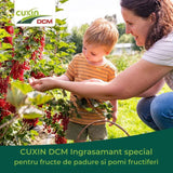 Ingrasamant organic pentru fructe de padure si pomi fructiferi CUXIN DCM, tehnologie MINIGRAN, fertilizant cu eliberare lentă - 1.5 kg, pentru 100 mp