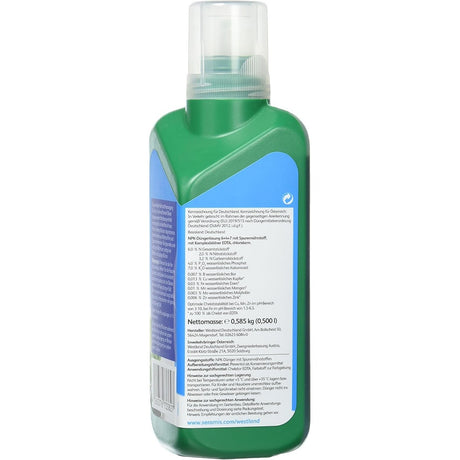 Ingrasamant lichid WESTLAND pentru plante de interior, crestere sanatoasa si frunze verzi, 500 ml