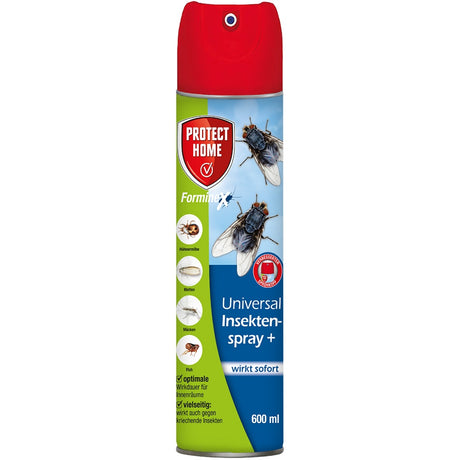 Spray universal insecticid PROTECT HOME Forminex, 600 ml, actiune rapida contra insectelor taratoare si zburatoare