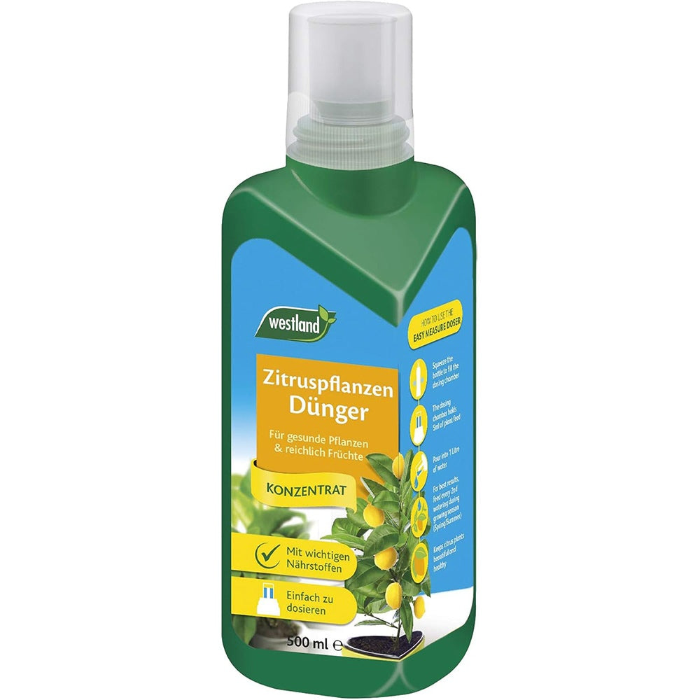 Ingrasamant lichid pentru citrice WESTLAND, crestere sanatoasa si fructe aromate, 500 ml