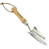 Lopatica de plantare KENT & STOWE din otel inoxidabil, pentru plantare si repicare, maner din lemn de frasin, 32.5 cm, 15 ani de garantie