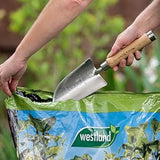 Lopata manuala multifunctionala KENT & STOWE din inox, maner din lemn de frasin, 32 cm, 15 ani de garantie