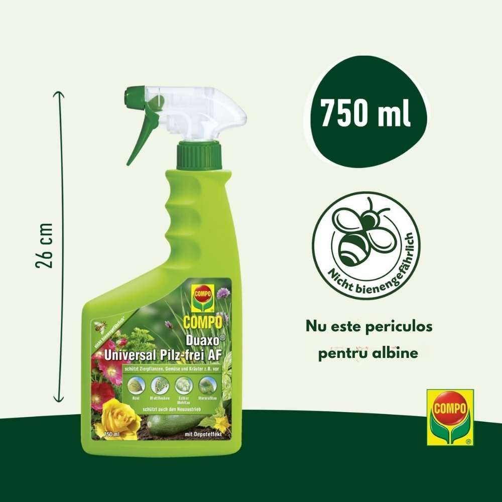 Spray insecticid COMPO Triathlon Insect Free AF pentru legume, capsuni si plante ornamentale, 750 ml