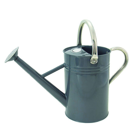 Stropitoare metalica KENT & STOWE vintage, otel galvanizat, 9 l, gri-piatra