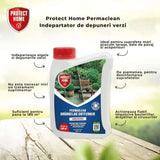 Solutie curatare PROTECT HOME Permaclean Green Growth Remover, indepartare alge si depuneri verzi, 1 l, pentru 180 mp