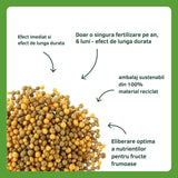 Ingrasamant granulat SUBSTRAL pentru plante mediteraneene si citrice, 1.2 kg, efect imediat si 6 luni eliberare lenta