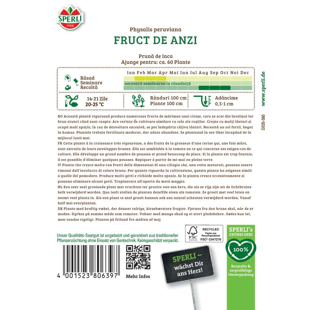 Seminte coacaza peruviana – fruct exotic, bogat in vitamina C