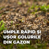 Seminte gazon Compo reparare completa mix 4 kg pentru 20 mp cu substrat si ingrasamant inclus
