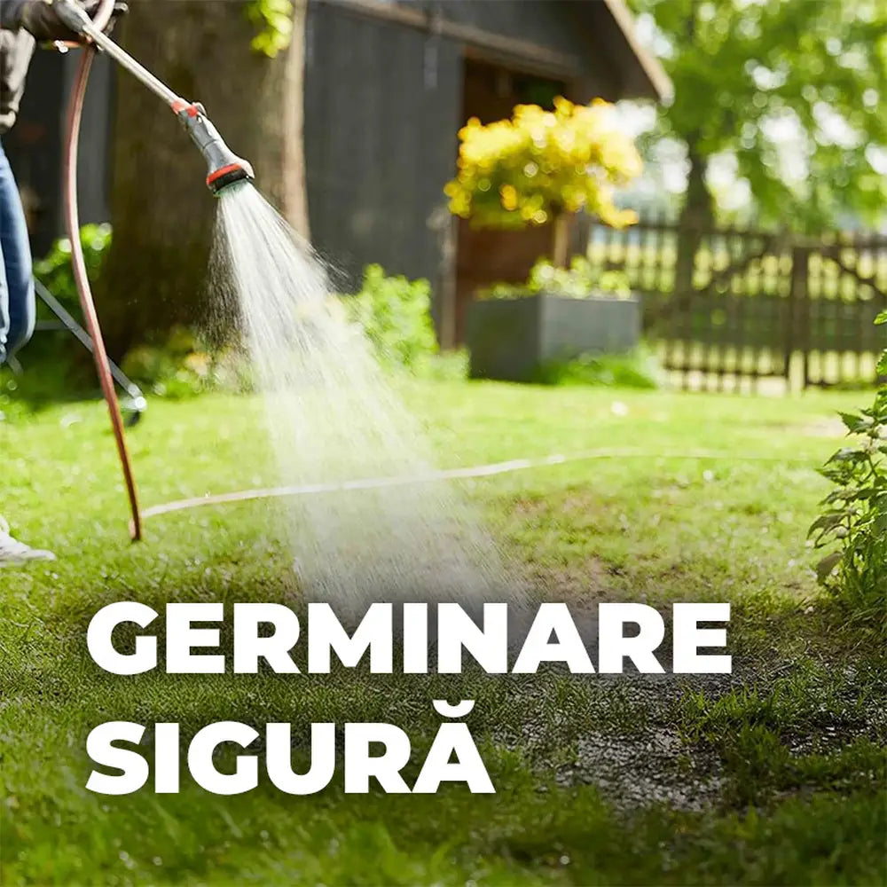 Seminte gazon Compo reparare completa mix 4 kg pentru 20 mp cu substrat si ingrasamant inclus