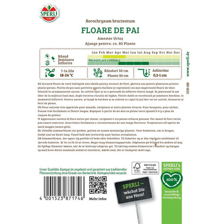 Seminte flori uscate Koloss – colorate si perfecte pentru buchete