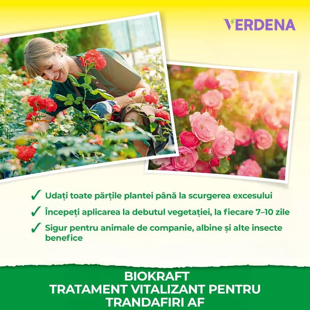 Activator/Biostimulator pentru Trandafiri si Plante Ornamentale, 500 ml, Revitalizare Rapida, Neudorff