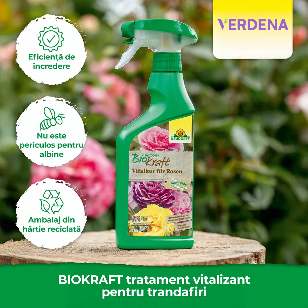 Activator/Biostimulator pentru Trandafiri si Plante Ornamentale, 500 ml, Revitalizare Rapida, Neudorff