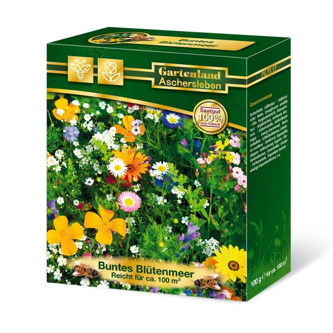 Amestec Seminte Flori de Camp - Colorata Mare de Flori, 100g,  pentru 100m²