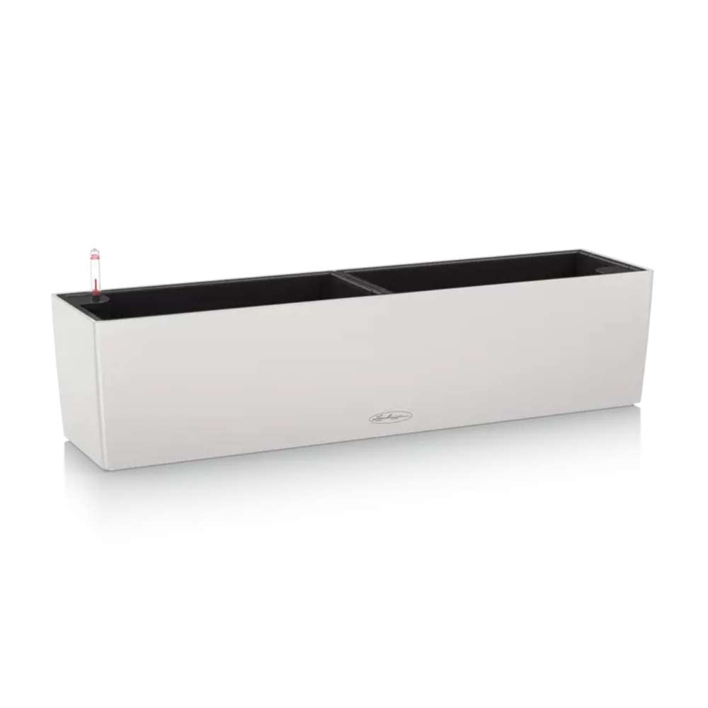 Ghiveci Auto-Irigant Lechuza Balconera Color 80, 12 l, gri mat, sistem de autoirigare, insert detasabil, strat de drenaj