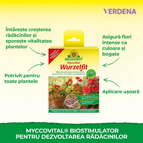 Biostimulator de inradacinare 3x9 g, Stimulare Naturala a Cresterii, Neudorff