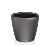 Ghiveci Auto-Irigant Lechuza Classico Premium 21 LS, 3 l, gri mat, sistem de autoirigare, insert detasabil, strat de drenaj