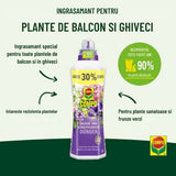 Ingrasamant Lichid pentru Plante de Balcon si in Ghiveci 1.3 l, COMPO