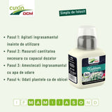 Ingrasamant Lichid Organic pentru Cactusi si Plante Suculente, 250 ml, Cuxin DCM