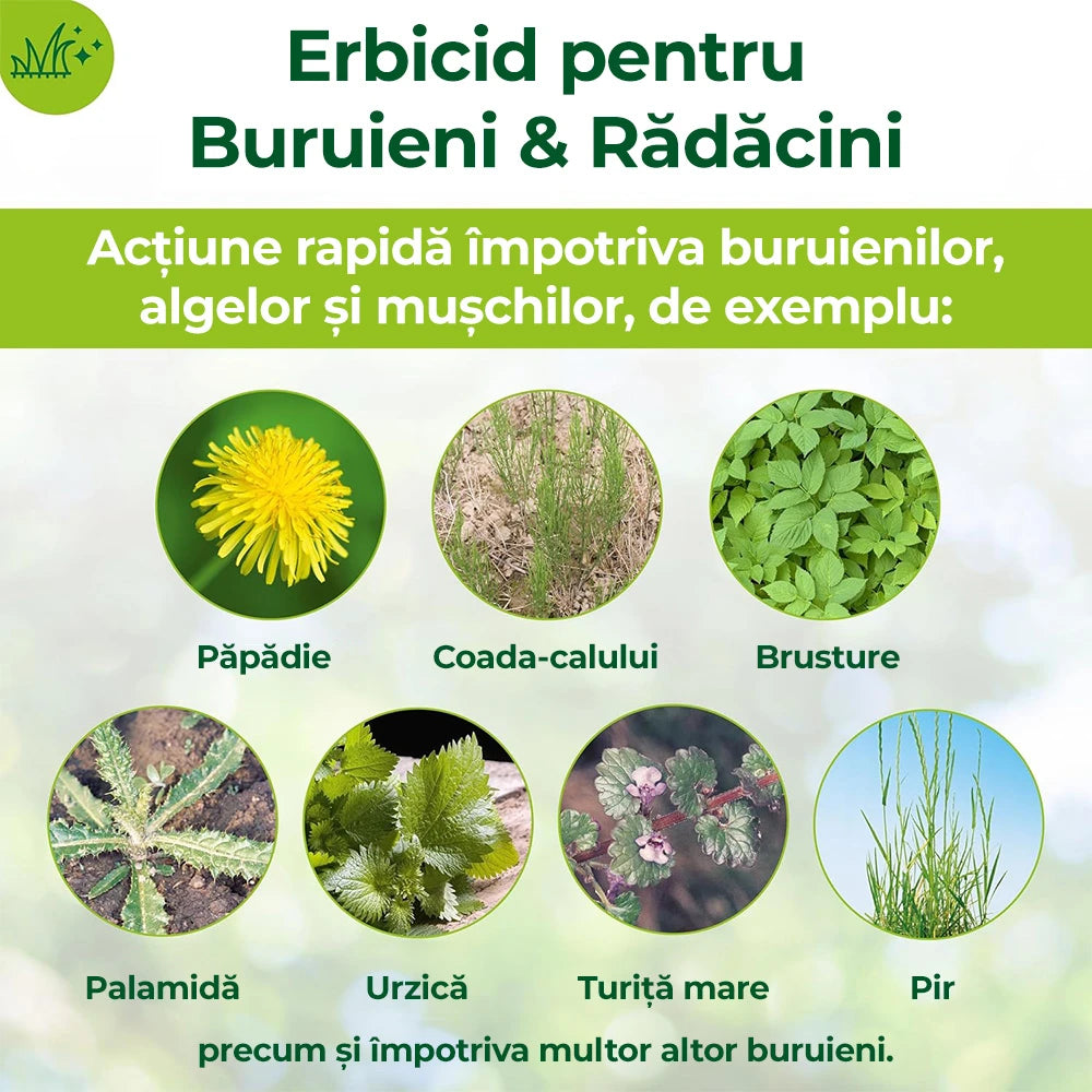 Erbicid Duo pentru Buruieni si Radacini, 500 ml, PROTECT GARDEN