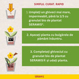 Granule Organice Seramis pentru Plante si Ierburi Aromatice 6 L Argila pentru Ghivece