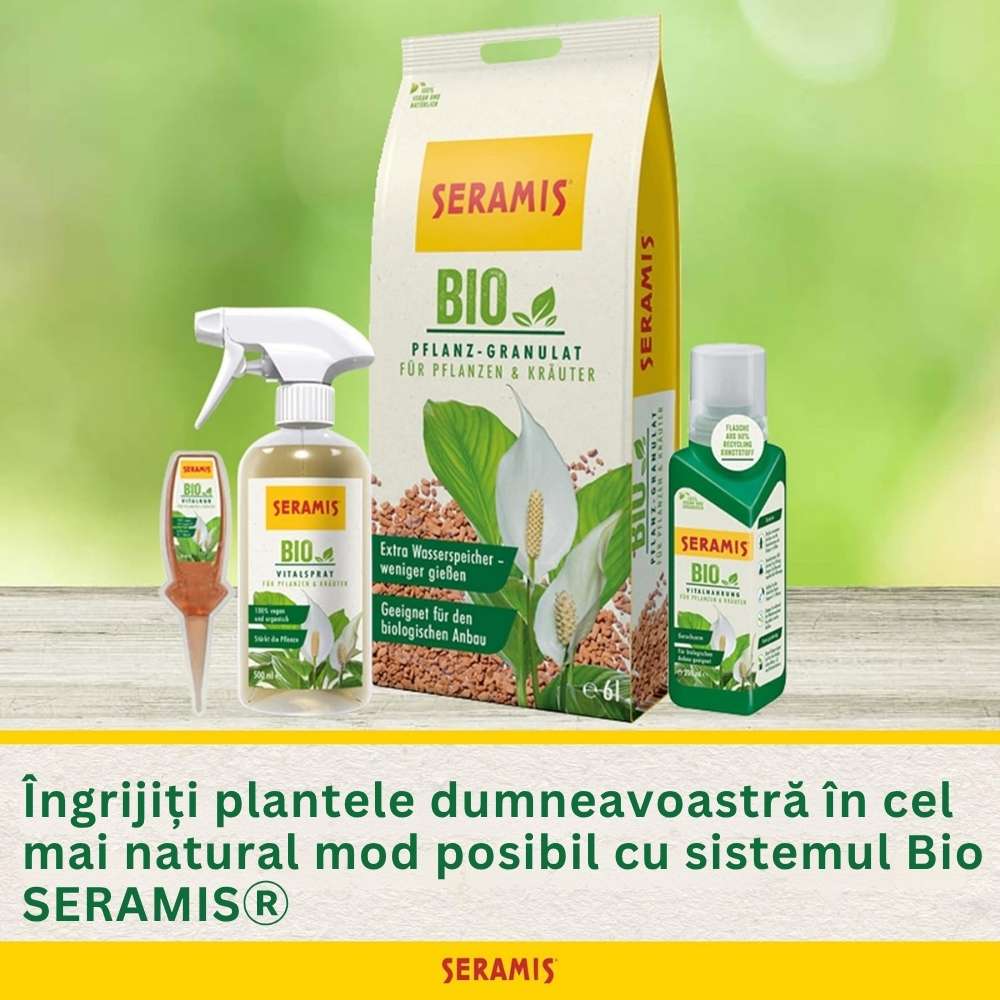 Granule Organice Seramis pentru Plante si Ierburi Aromatice 6 L Argila pentru Ghivece