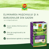 Ingrasamant COMPO pentru Gazon contra Muschi si Buruieni 6 kg - pentru 200 mp