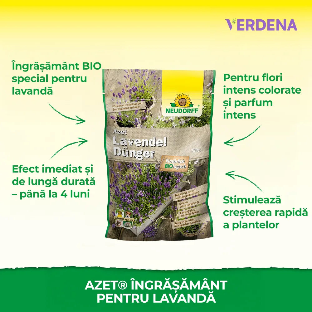 Ingrasamant Special Azet pentru Lavanda, 750 g, Neudorff