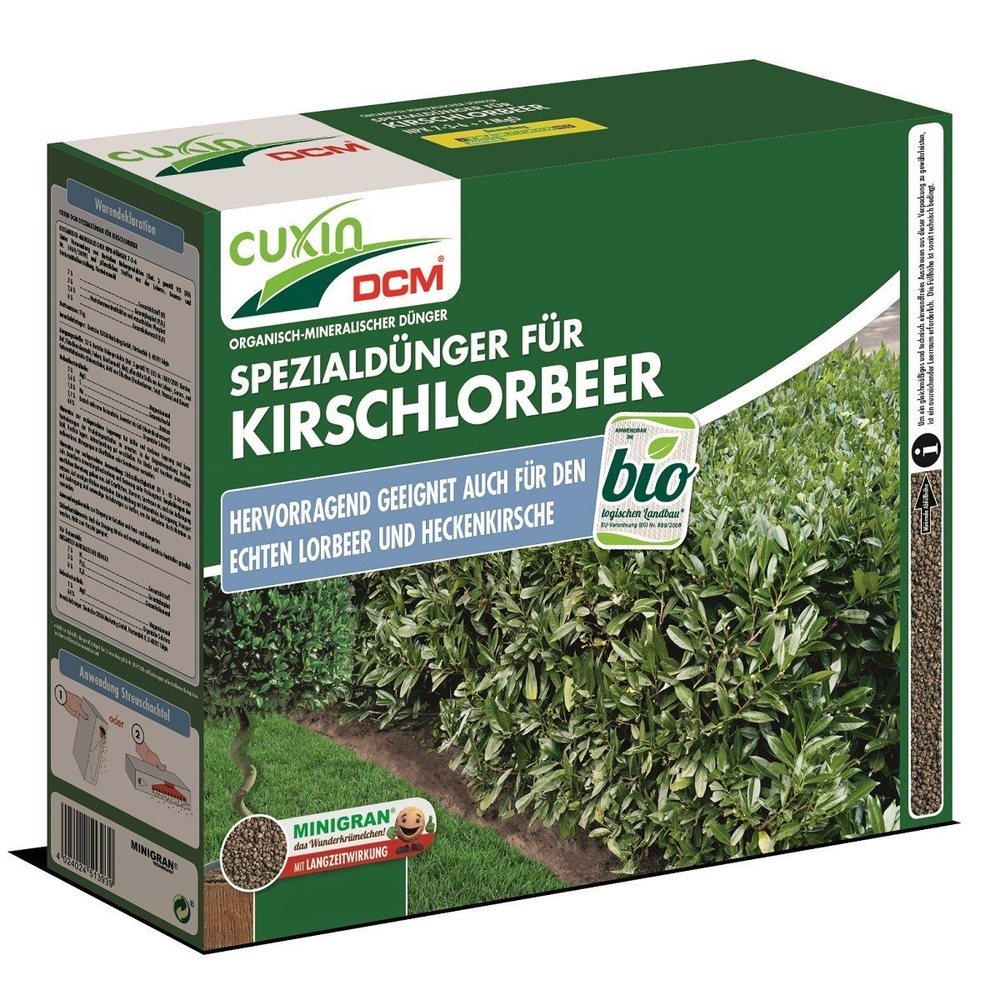 Ingrasamant Special pentru Laur Englezesc, 3 kg, Efect de Lunga Durata, CUXIN DCM