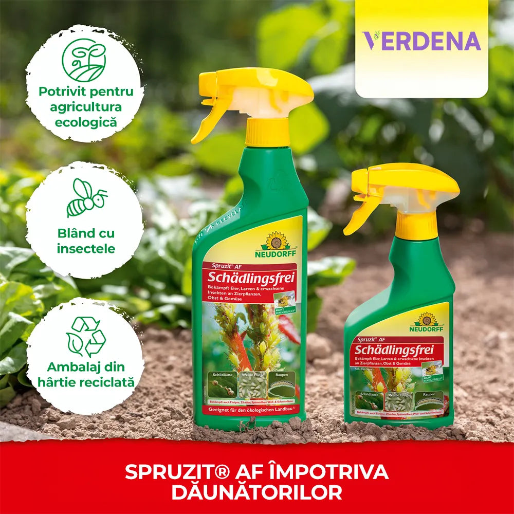 Insecticid 750 ml, Combatere Eficienta a Daunatorilor la Trandafiri, Neudorff