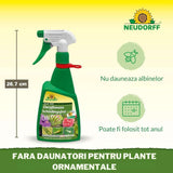 Insecticid Natural Universal Spray Neudorff Neem 450ml, pentru plante ornamentale, impotriva afidelor, tripsilor si omizilor, sigur pentru albine