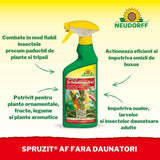 Insecticid Spray Anti-daunatori Universal Neudorff Spruzit AF, afide, omizi, tripsi, molie buxus, Neudorff - 250 ml