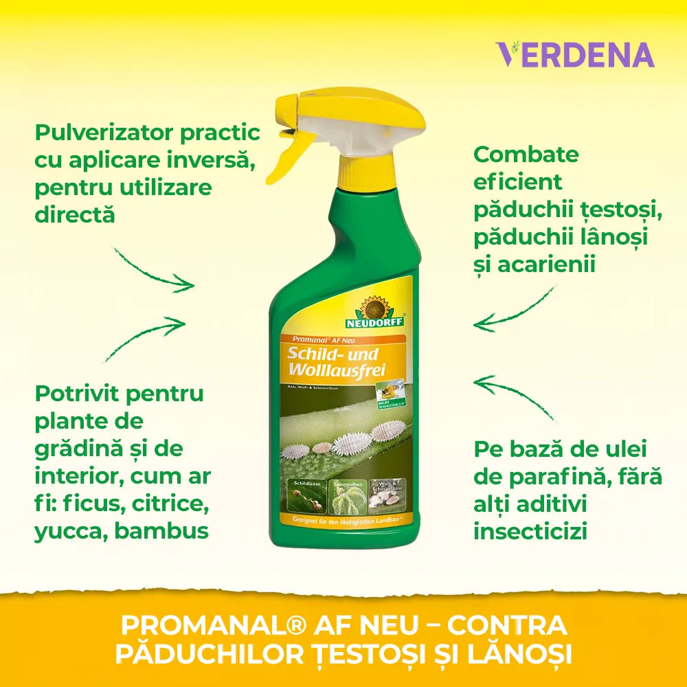 Insecticid contra Paduchiilor Testoase si Lanoase, 500 ml, Neudorff