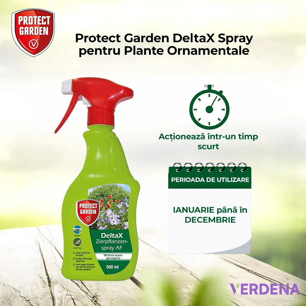 Insecticid pentru Plante Ornamentale si de Interior, 500 ml, PROTECT GARDEN