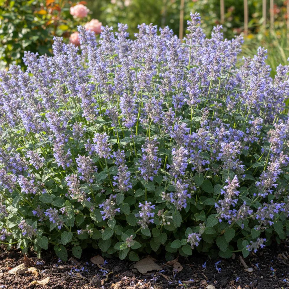 Menta Pisicii (Nepeta Picture Purfect), flori mov-albastrui, iubitoare de soare, rezistenta la seceta si frig