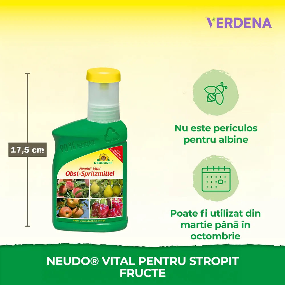 Pesticid pentru Fructe, 250 ml, Vital pentru Protectia Fructelor, Neudorff