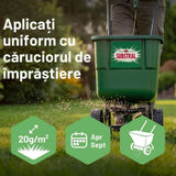 SUBSTRAL Ingrasamant pentru Gazon cu Erbicid 2 in 1, 800 g pentru 40 mp