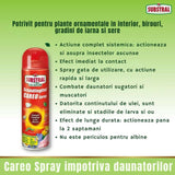 Insecticid Lichid pentru Plante Ornamentale,  400 ml, Contra Daunatorilor precum Afide, Cosenile si Omizi