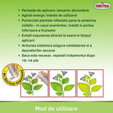 Insecticid Lichid pentru Plante Ornamentale,  400 ml, Contra Daunatorilor precum Afide, Cosenile si Omizi