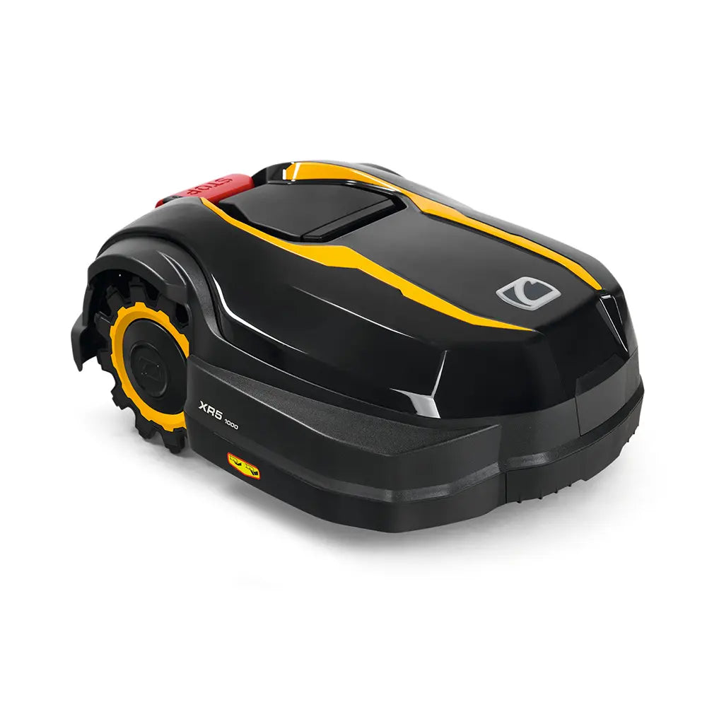 Robot tuns iarba Cub Cadet XR5 1000, automat, pentru suprafete de pana la 1000 mp, latime taiere 21 cm, control prin aplicatie, modul GSM inclus