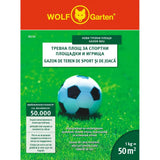 Seminte gazon sport si joaca Wolf-Garten – Rezistenta si regenerare rapida, 1 kg, 50 m²