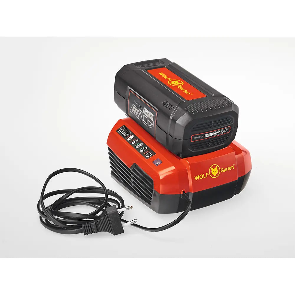 Incarcator acumulator rapid Wolf-Garten LYCOS 40/430 QC, compatibil baterii 40V