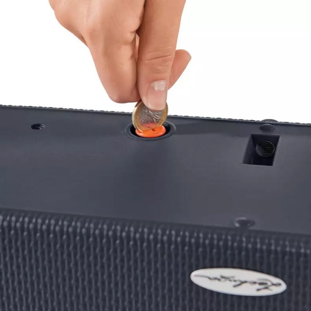Ghiveci Auto-Irigant Lechuza Cube Color Triple, negru tip ratan, pentru plante cu ghiveci, sistem de autoirigare, include bracket asortat