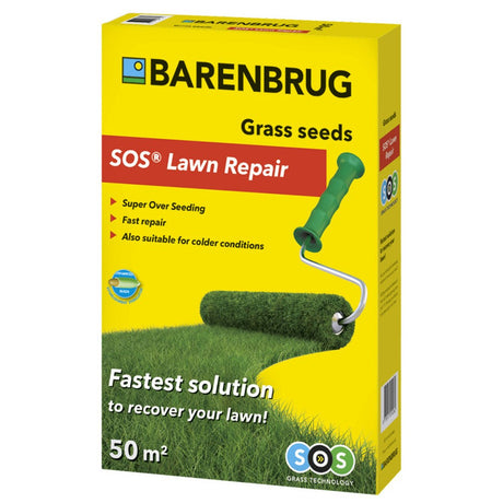 Seminte gazon SOS Lawn Repair Barenbrug 1 kg, refacere rapida si suprainsamantare eficienta
