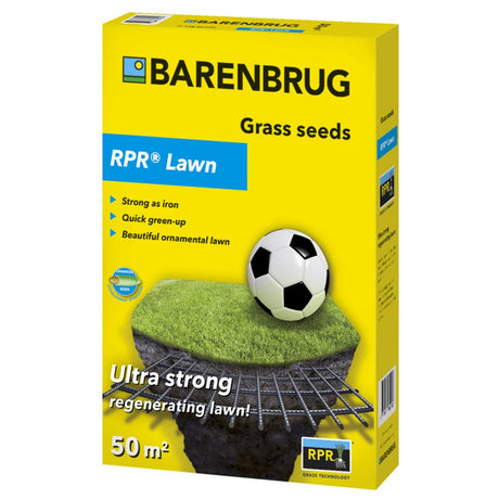 Seminte gazon RPR Lawn Barenbrug 1 kg, gazon sport profesional cu regenerare rapida, 50 mp