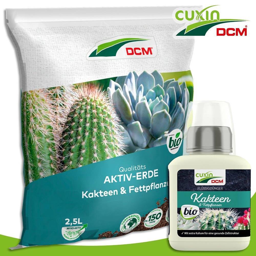 Ingrasamant Lichid Organic pentru Cactusi si Plante Suculente, 250 ml, Cuxin DCM - VERDENA-250 ml