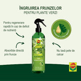 Black Friday - Reduceri Ingrasamant Lichid pentru Ingrijirea Frunzelor Plantelor Verzi si Palmieri, 500 ml, Sticla cu Pulverizator, COMPO Promotie