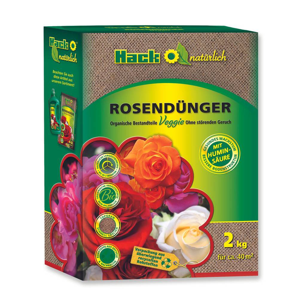 Black Friday - Reduceri Ingrasamant Natural Organic HACK pentru Trandafiri - 2 Kg Promotie